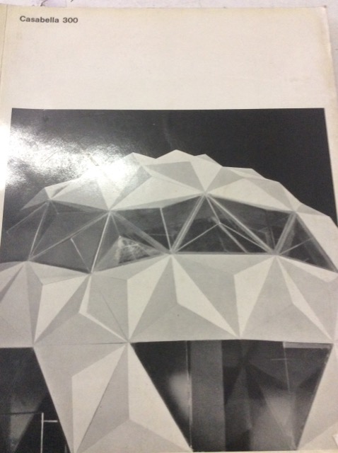 CASABELLA. Rivista di Architettura e Urbanistica. N. 300. Gennaio 1965. …