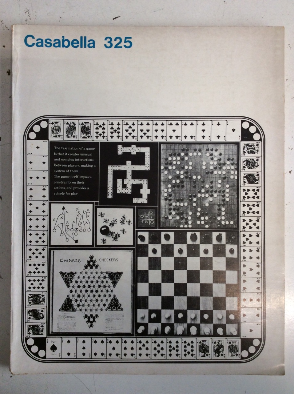 CASABELLA. Rivista di Architettura e Urbanistica. N. 325. Aprile-Maggio-Giugno 1968. …
