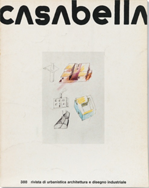 CASABELLA. Rivista di Urbanistica Architettura e Disegno Industriale. N. 388. …