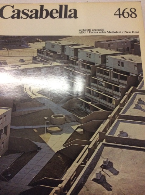 CASABELLA. Rivista internazionale di Architettura. N. 468. Aprile 1981.