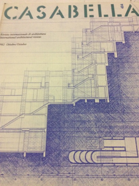 CASABELLA. Rivista internazionale di Architettura. N. 484. Ottobre 1982.