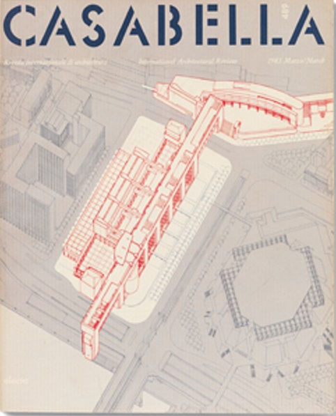 CASABELLA. Rivista internazionale di Architettura. N. 489. Marzo 1983.