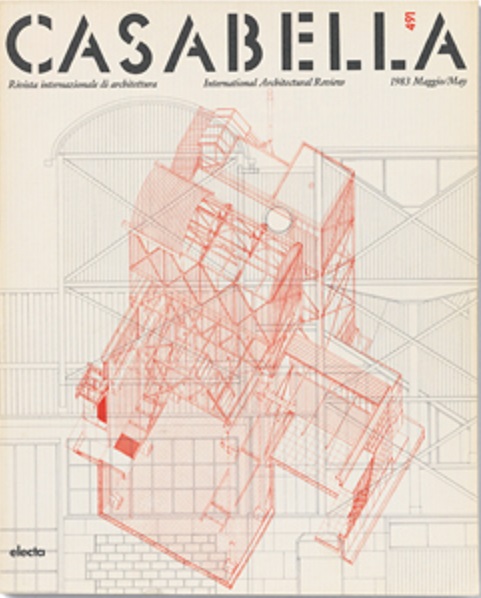 CASABELLA. Rivista internazionale di Architettura. N. 491. Maggio 1983.