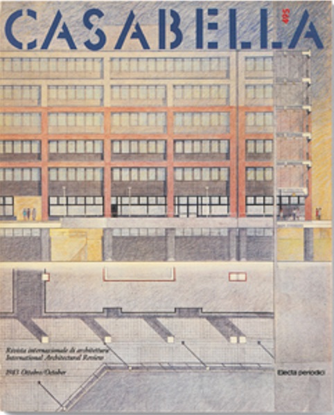CASABELLA. Rivista internazionale di Architettura. N. 495. Ottobre 1983.