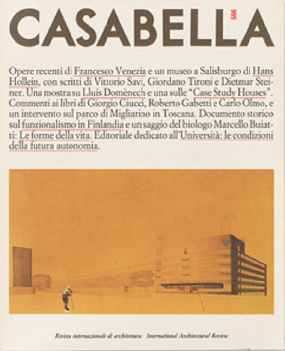 CASABELLA. Rivista internazionale di Architettura. N. 566. Marzo 1990.