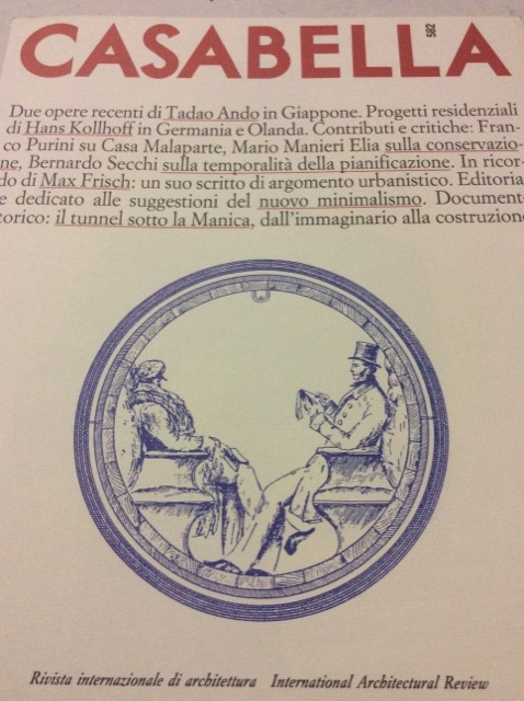 CASABELLA. Rivista internazionale di Architettura. N. 582. Settembre 1991.
