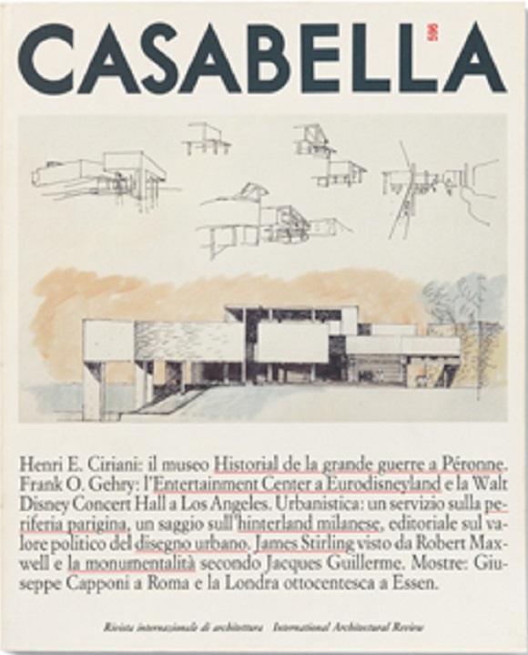 CASABELLA. Rivista internazionale di Architettura. N. 596. Dicembre 1992.