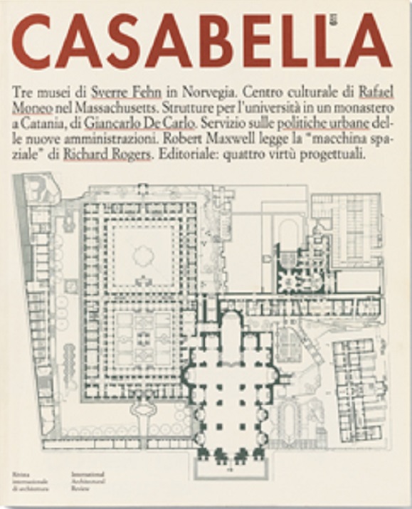 CASABELLA. Rivista internazionale di Architettura. N. 611. Aprile 1994.