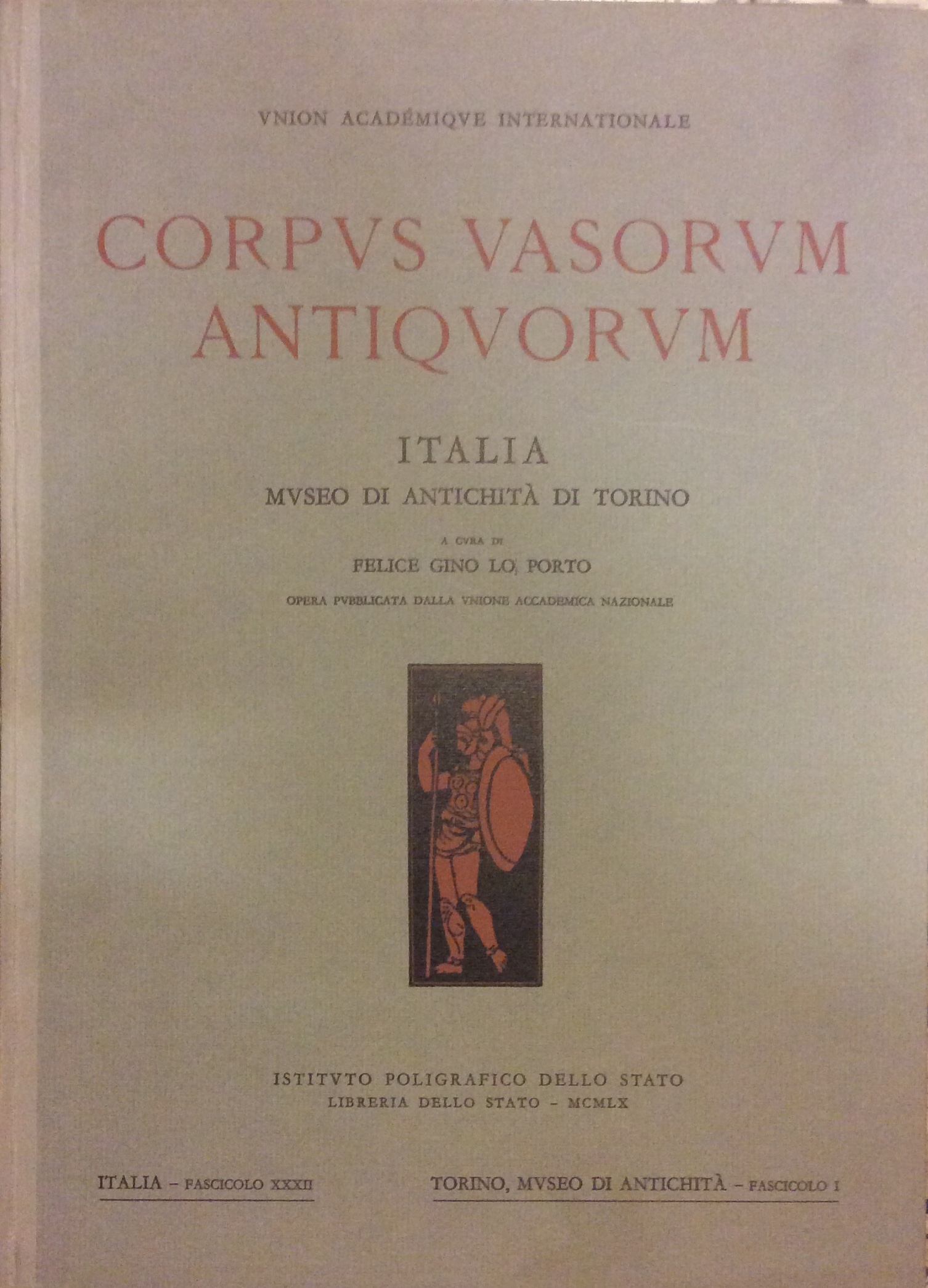 CORPUS VASORUM ANTIQUORUM - ITALIA, 32. - Torino, Museo di …