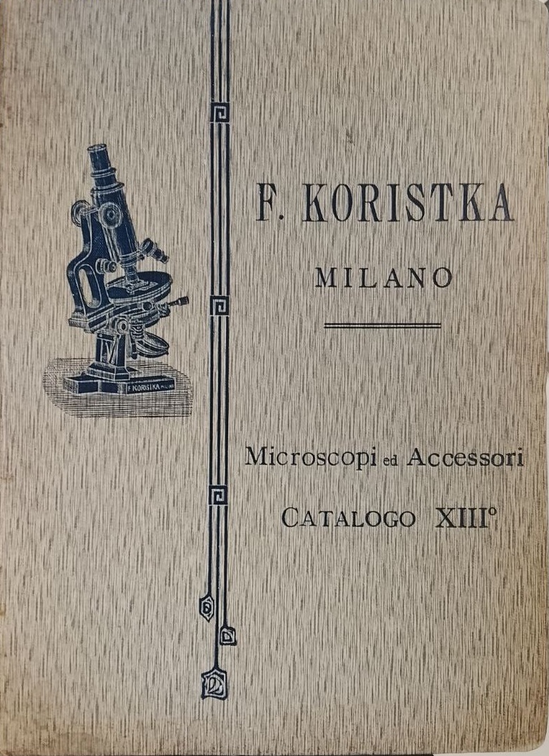 COSTRUZIONE DI STRUMENTI DI MICROGRAFIA - CATALOGO ILLUSTRATO DESCRITTIVO N. …