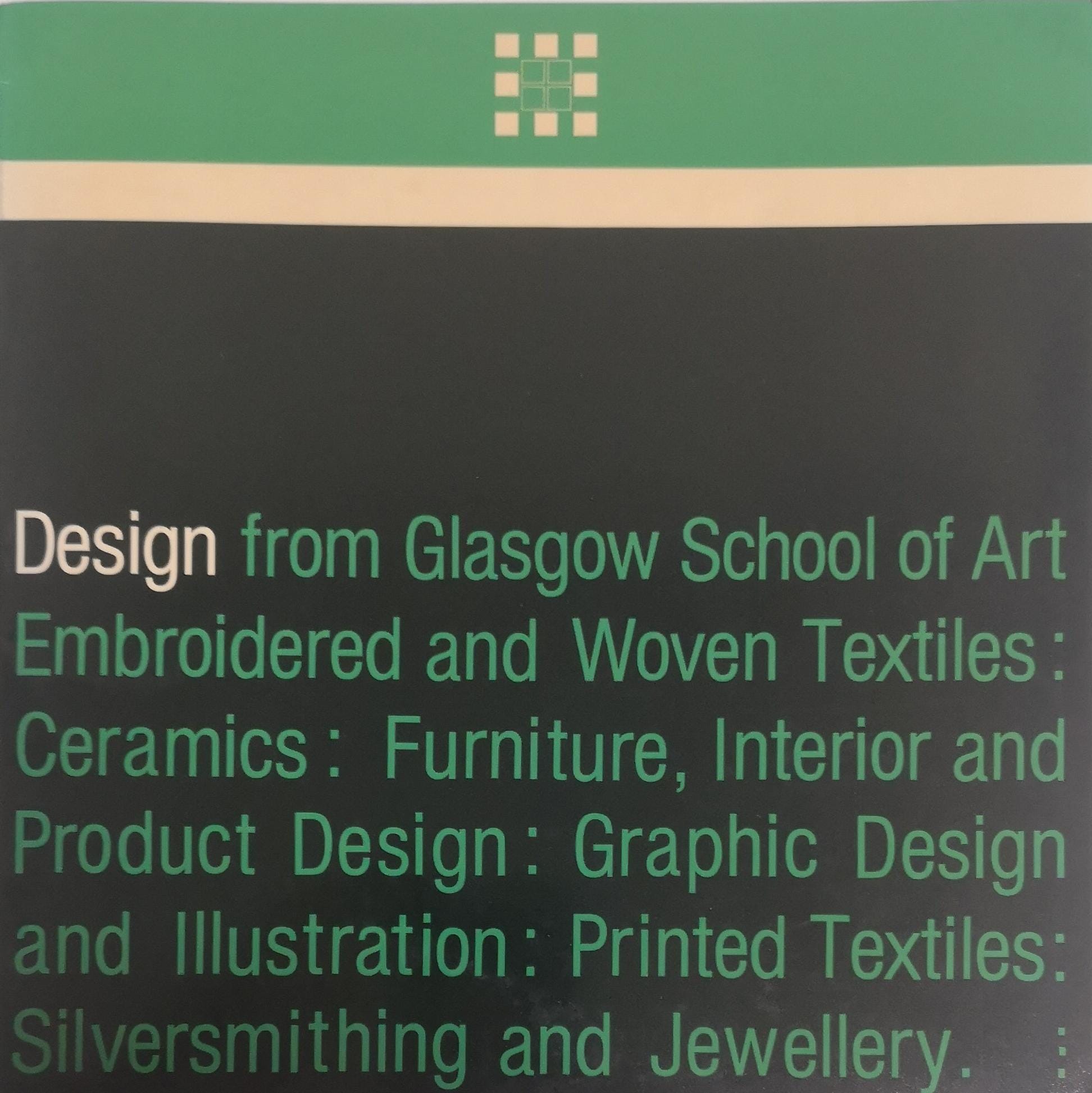 DESIGN FROM GLASGOW SCHOOL OF ART.
