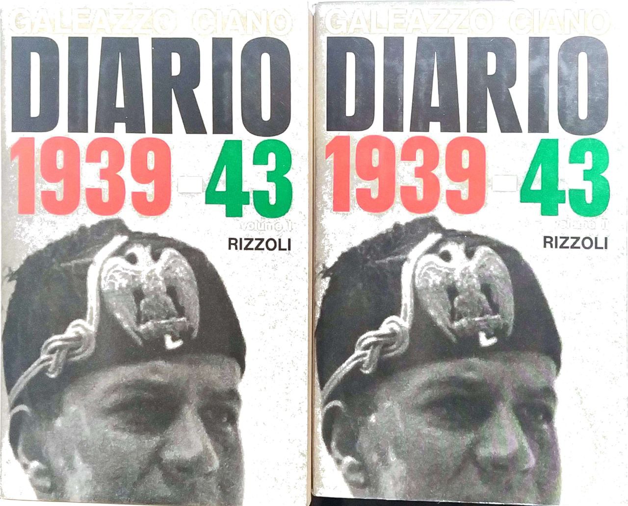 DIARIO. 1939-1940 / 1941-1943. 2 Volumi.