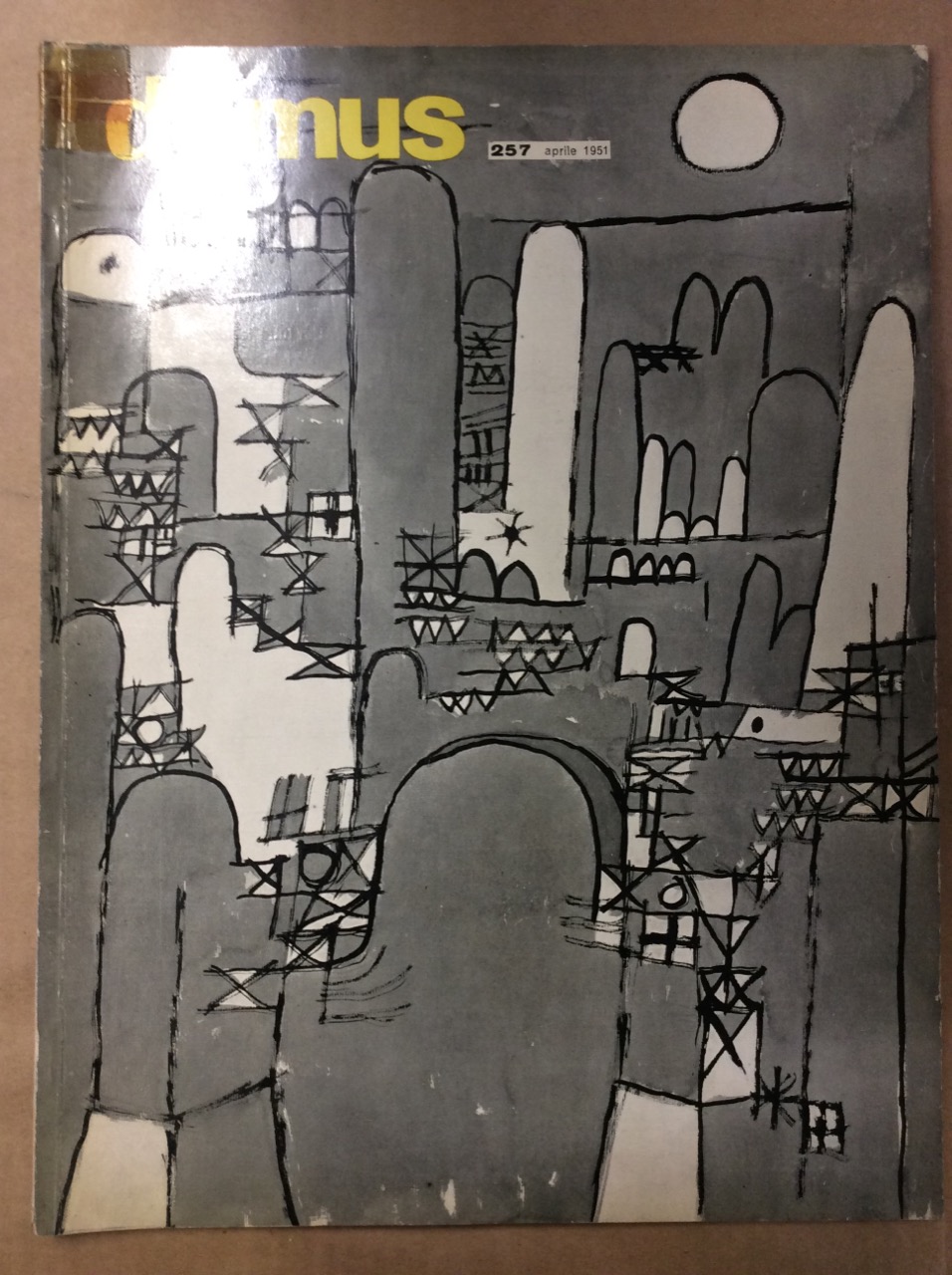 DOMUS. N. 257. Aprile 1951. - Rivista mensile di architettura, …