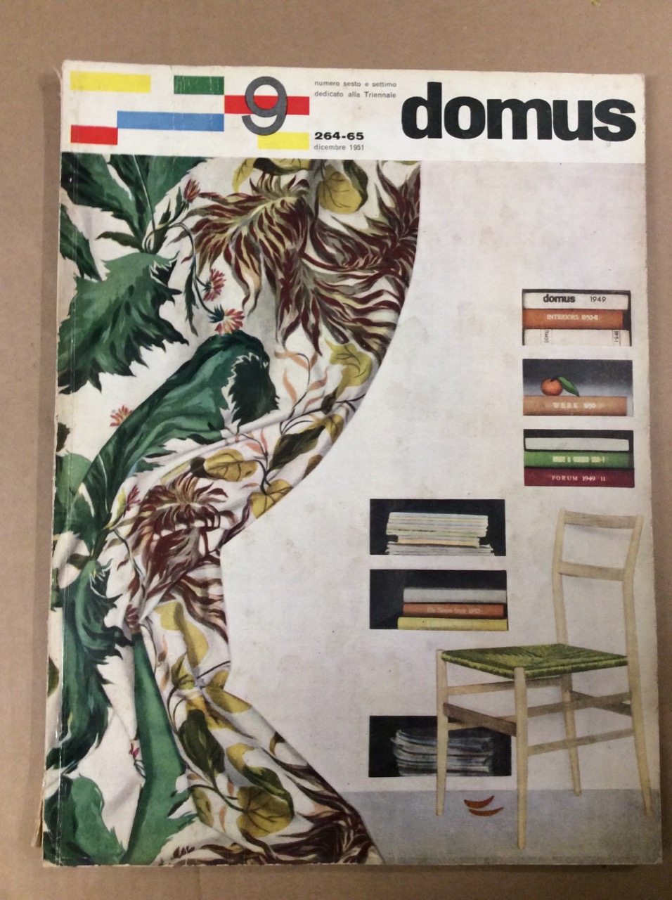 DOMUS. N. 264-265. Dicembre 1951. - Rivista mensile di architettura, …