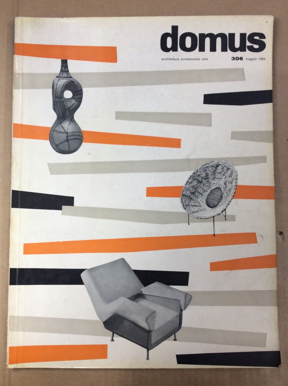 DOMUS. N. 306. Maggio 1955. - Architettura, arredamento, arte. Rivista …