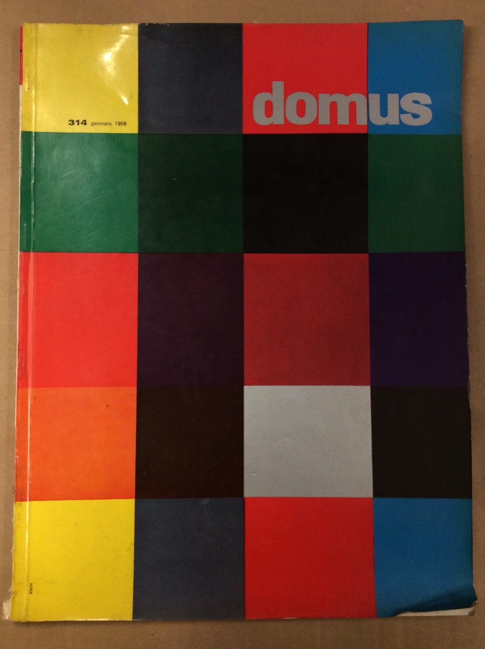DOMUS. N. 314. Gennaio 1956. - Rivista mensile direzione Arch. …