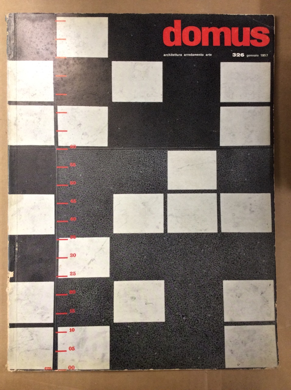 DOMUS. N. 326. Gennaio 1957. - Rivista mensile direzione Arch. …