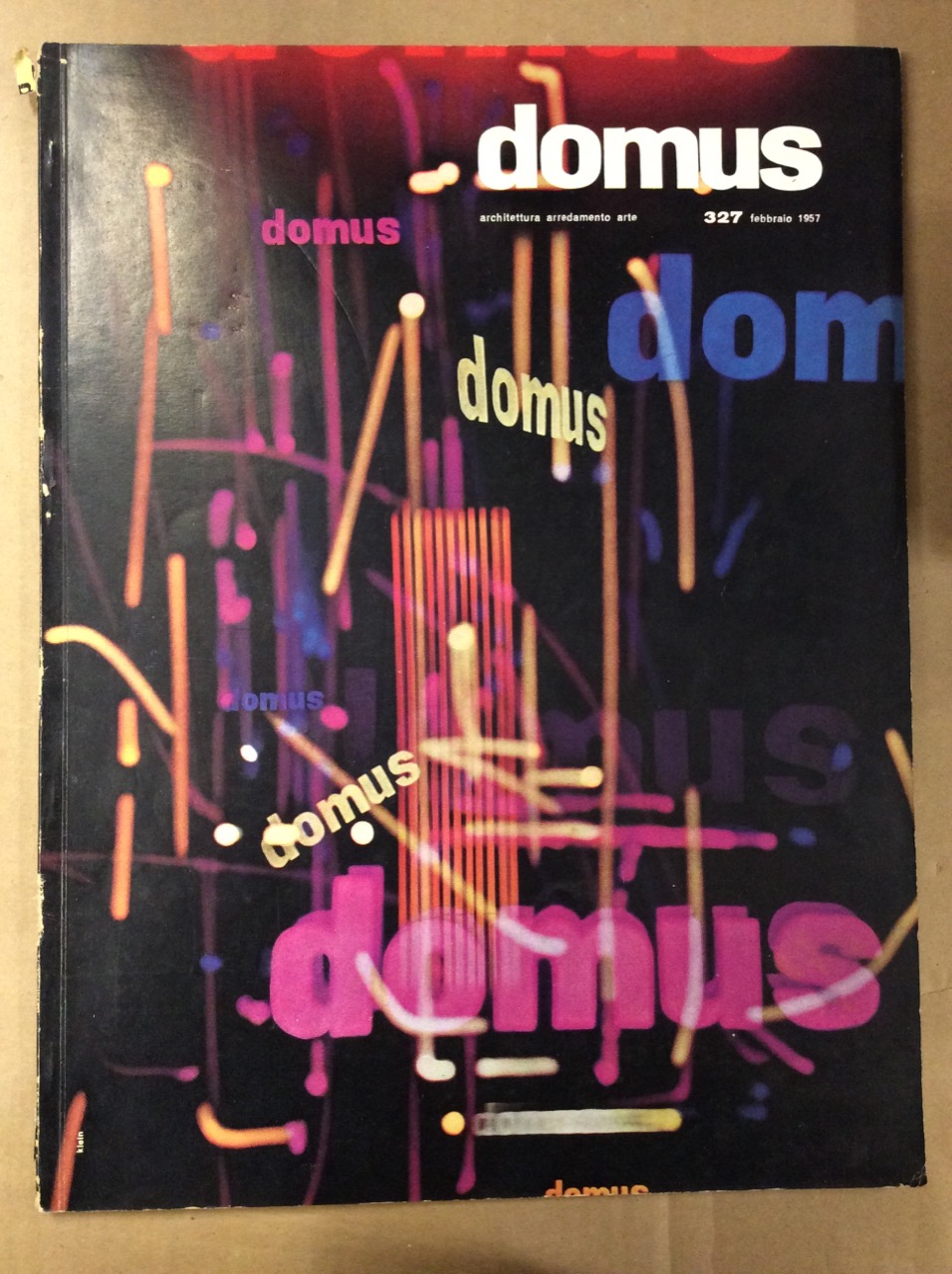 DOMUS. N. 327. Febbraio 1957. - Rivista mensile direzione Arch. …