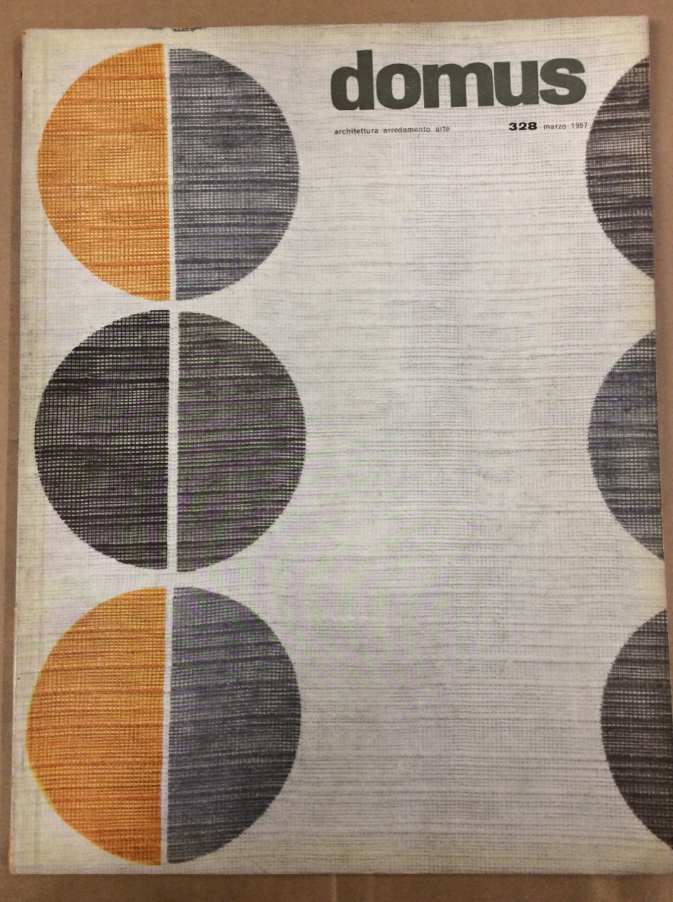 DOMUS. N. 328. Marzo 1957. - Rivista mensile direzione Arch. …