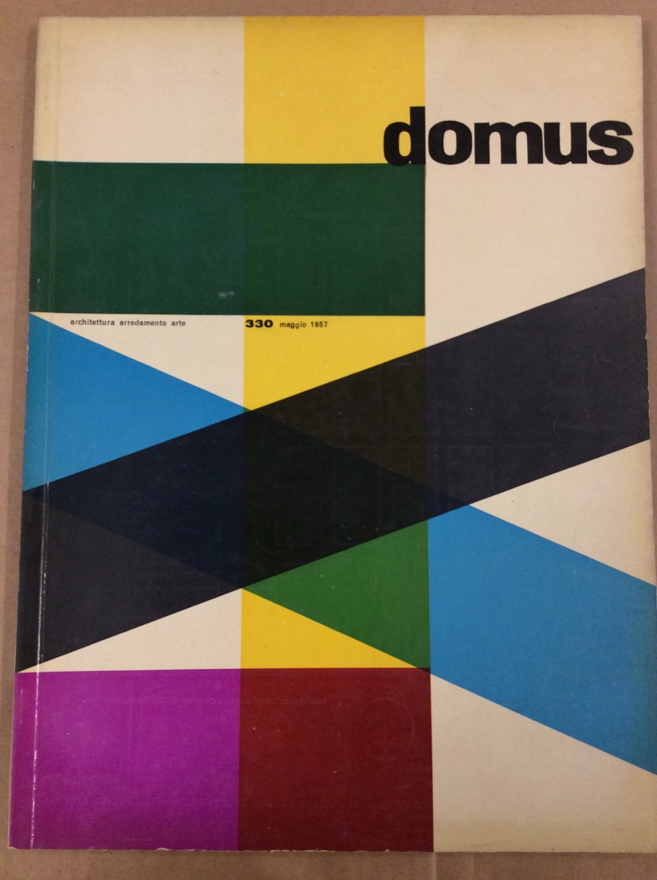 DOMUS. N. 330. Maggio 1957. - Rivista mensile direzione Arch. …