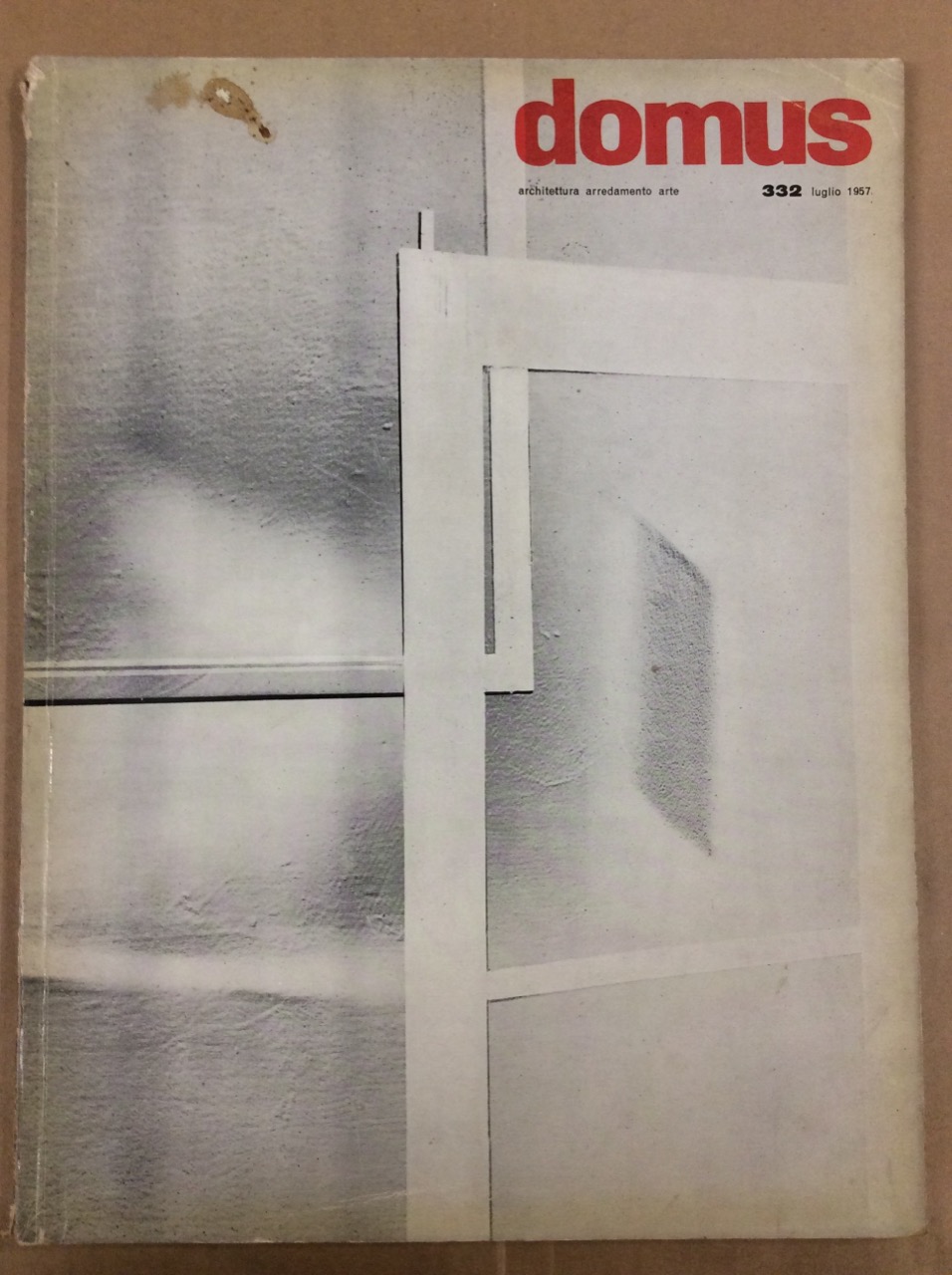 DOMUS. N. 332. Luglio 1957. - Rivista mensile direzione Arch. …