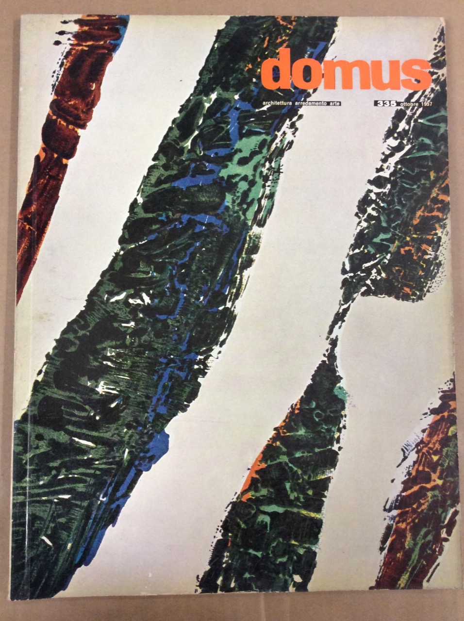 DOMUS. N. 335. Ottobre 1957. - Rivista mensile direzione Arch. …