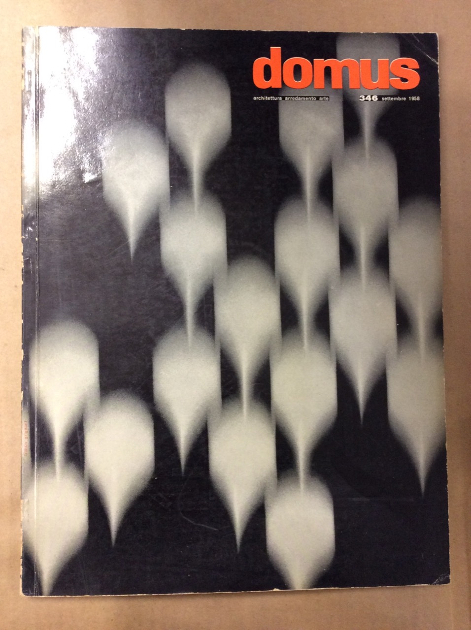 DOMUS. N. 346. Settembre 1958. - Rivista mensile direzione Arch. …