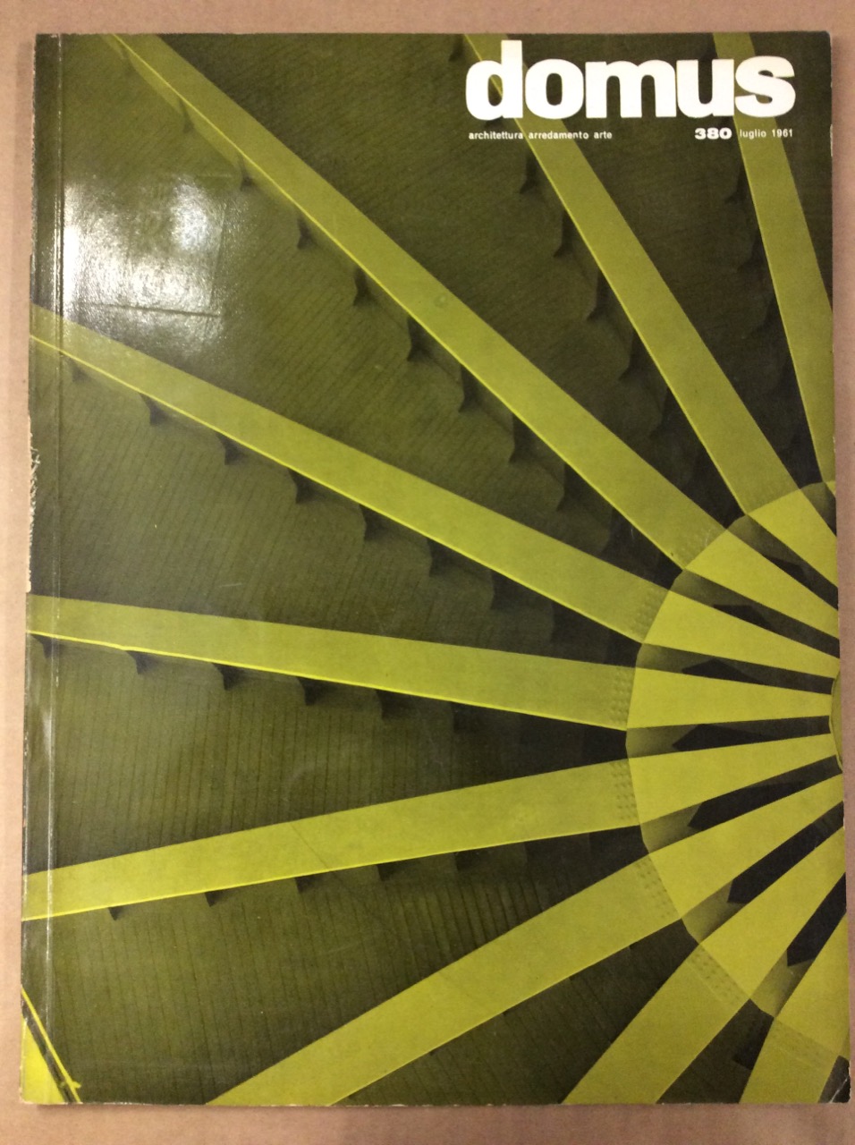 DOMUS. N. 380. Luglio 1961. - Rivista mensile direzione Arch. …