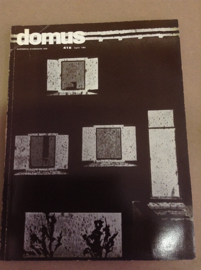 DOMUS. N. 416. Luglio 1964. - Rivista mensile direzione Arch. …