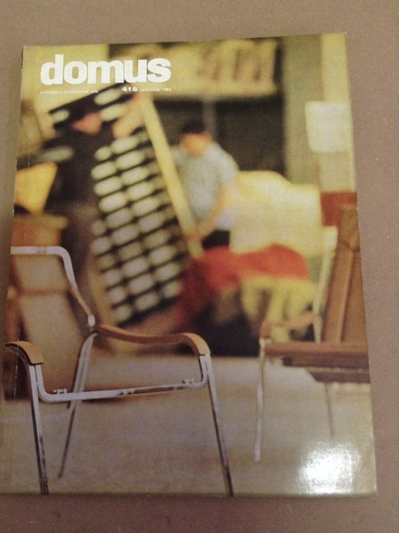 DOMUS. N. 418. Settembre 1964. - Rivista mensile direzione Arch. …