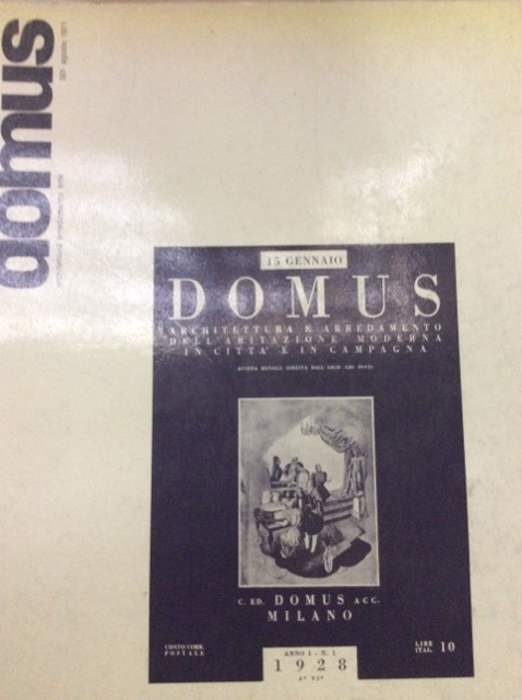 DOMUS. N. 501. Agosto 1971. - Architettura, arredamento, arte. Direzione …