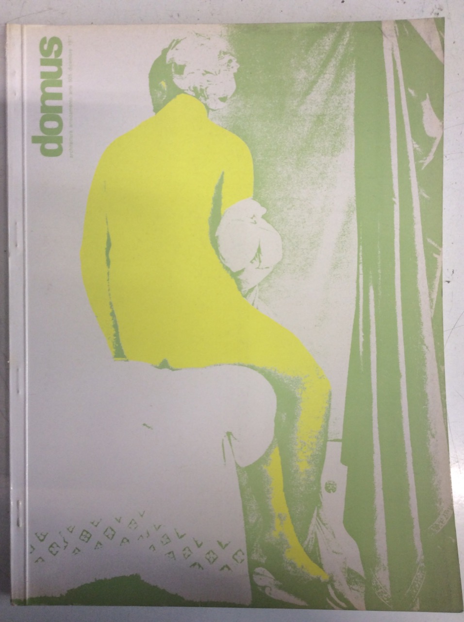 DOMUS. N. 505. Dicembre 1971. - Architettura, arredamento, arte. Direzione …