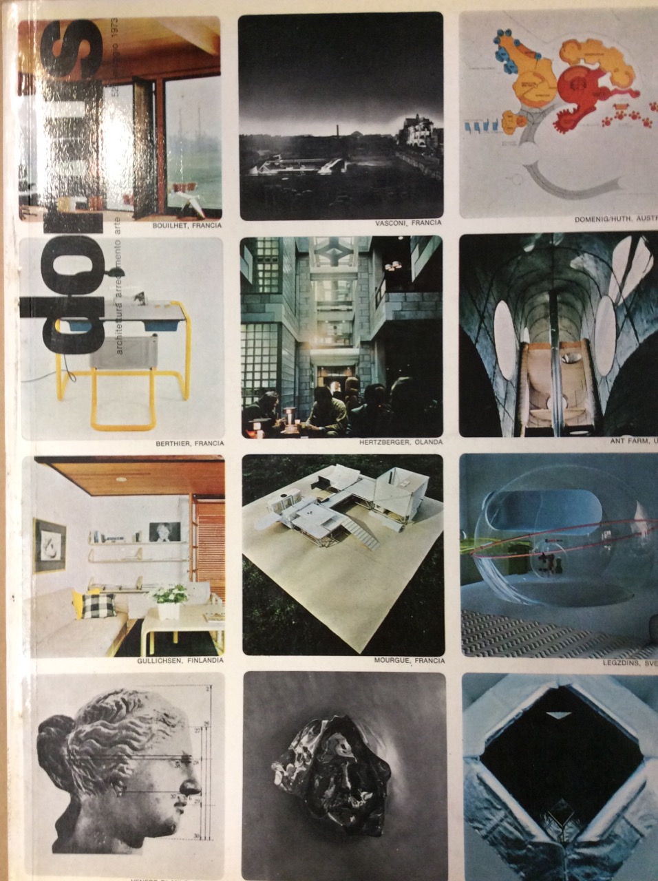 DOMUS. N. 522. Maggio 1973. - Architettura, arredamento, arte. Direzione …