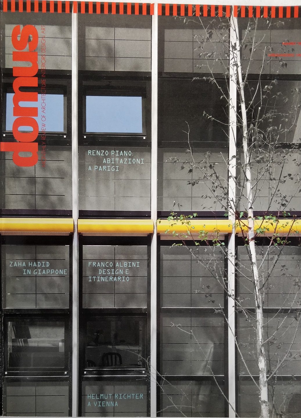 DOMUS. N. 729. Luglio-Agosto 1991. - Monthly review of architecture, …
