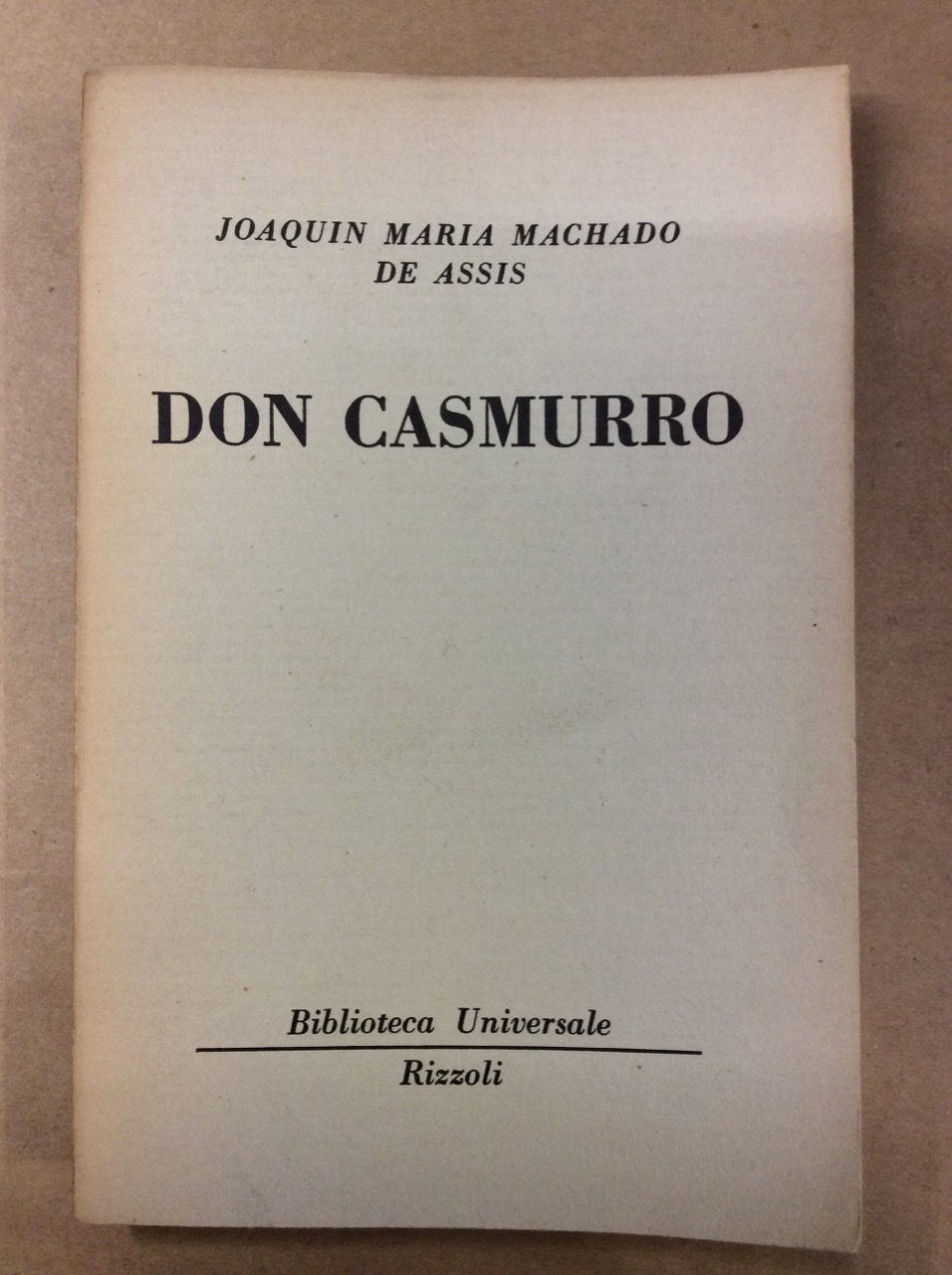 DON CASMURRO.