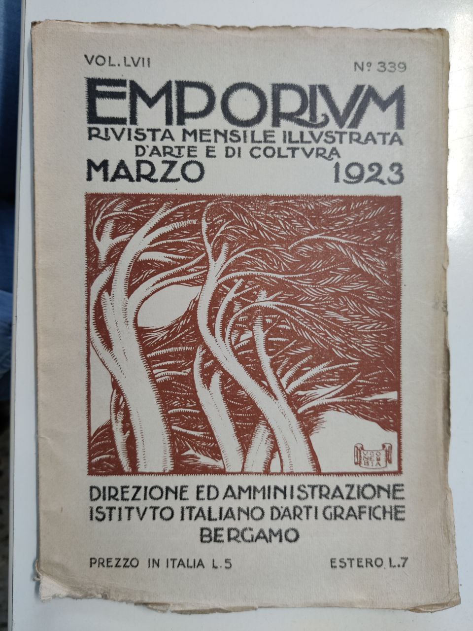 EMPORIUM Marzo 1923 N 339 - Rivista mensile illustrata d'arte …