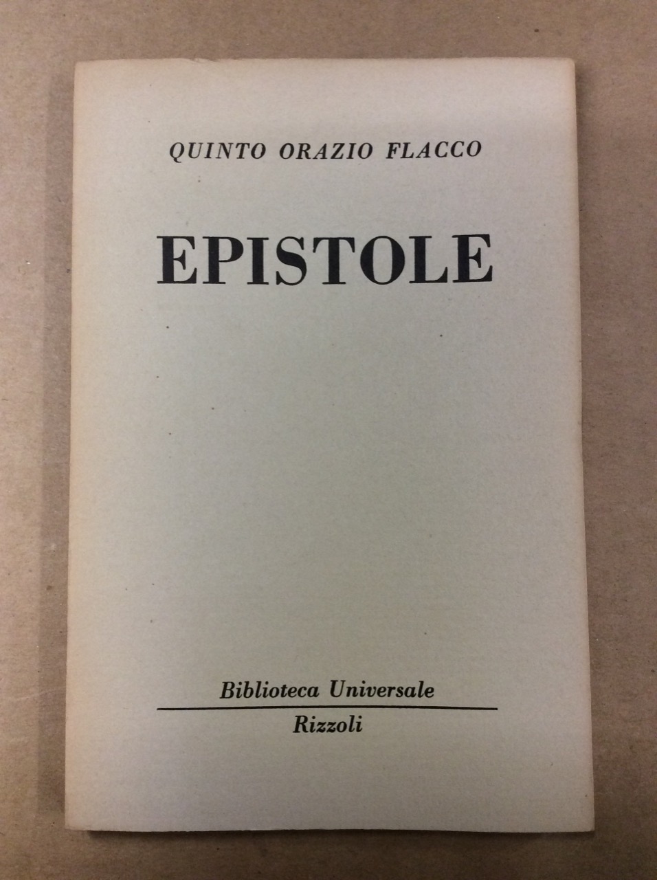 EPISTOLE.