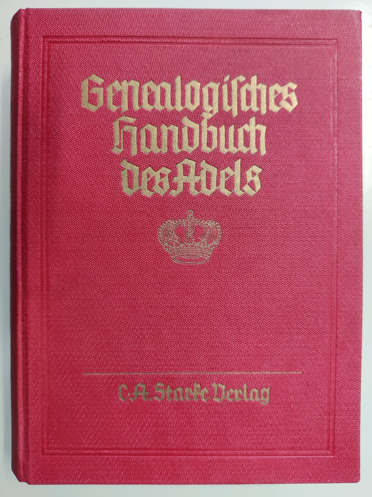 GENEALOGISCHES HANDBUCH DER FURSTLICHEN HAUSER. 17 Volumes.