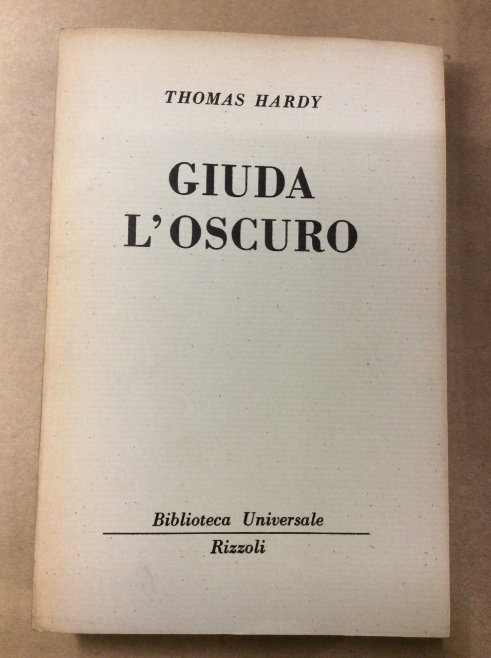 GIUDA L'OSCURO.
