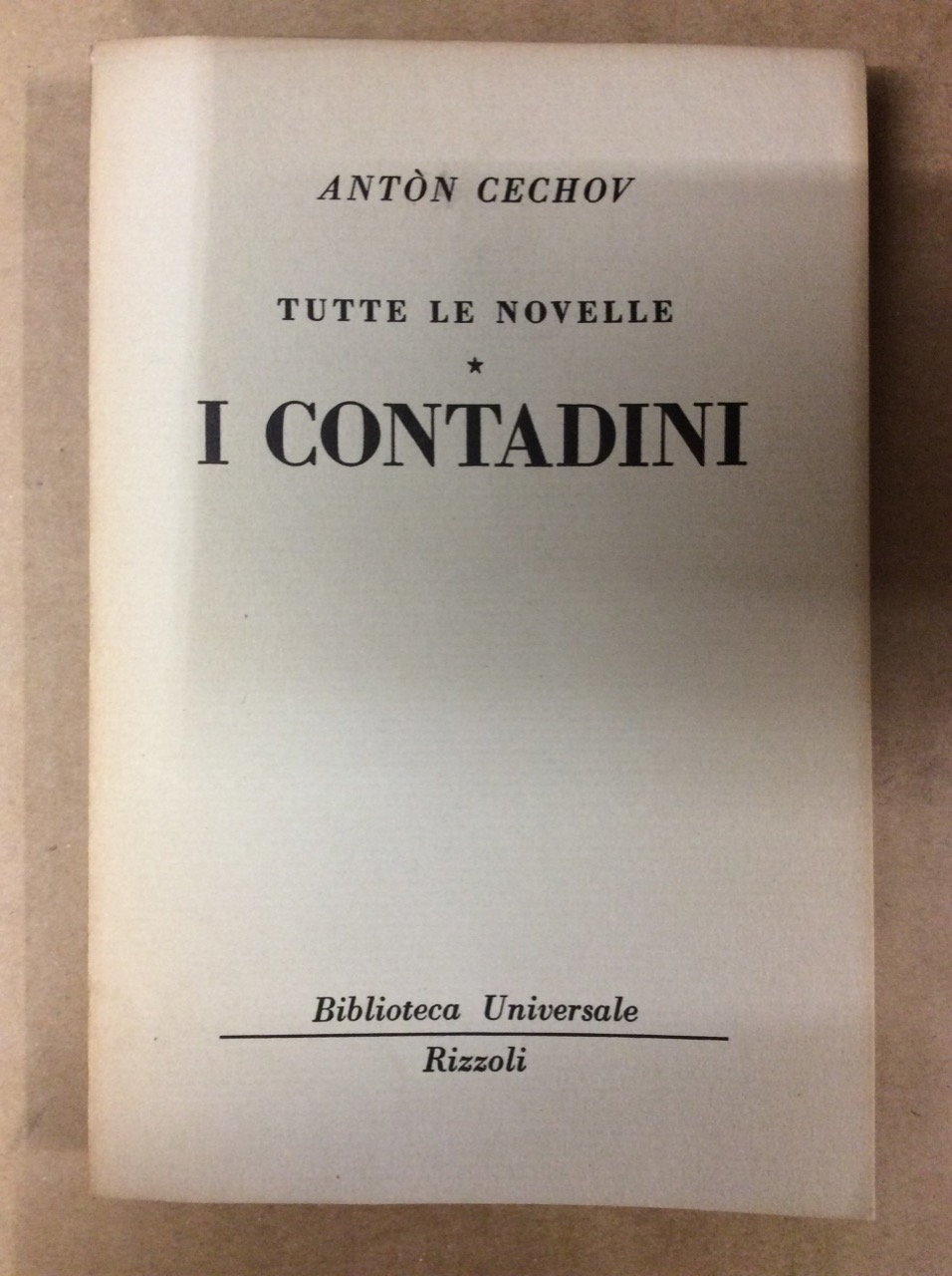 I CONTADINI (TUTTE LE NOVELLE, XI).