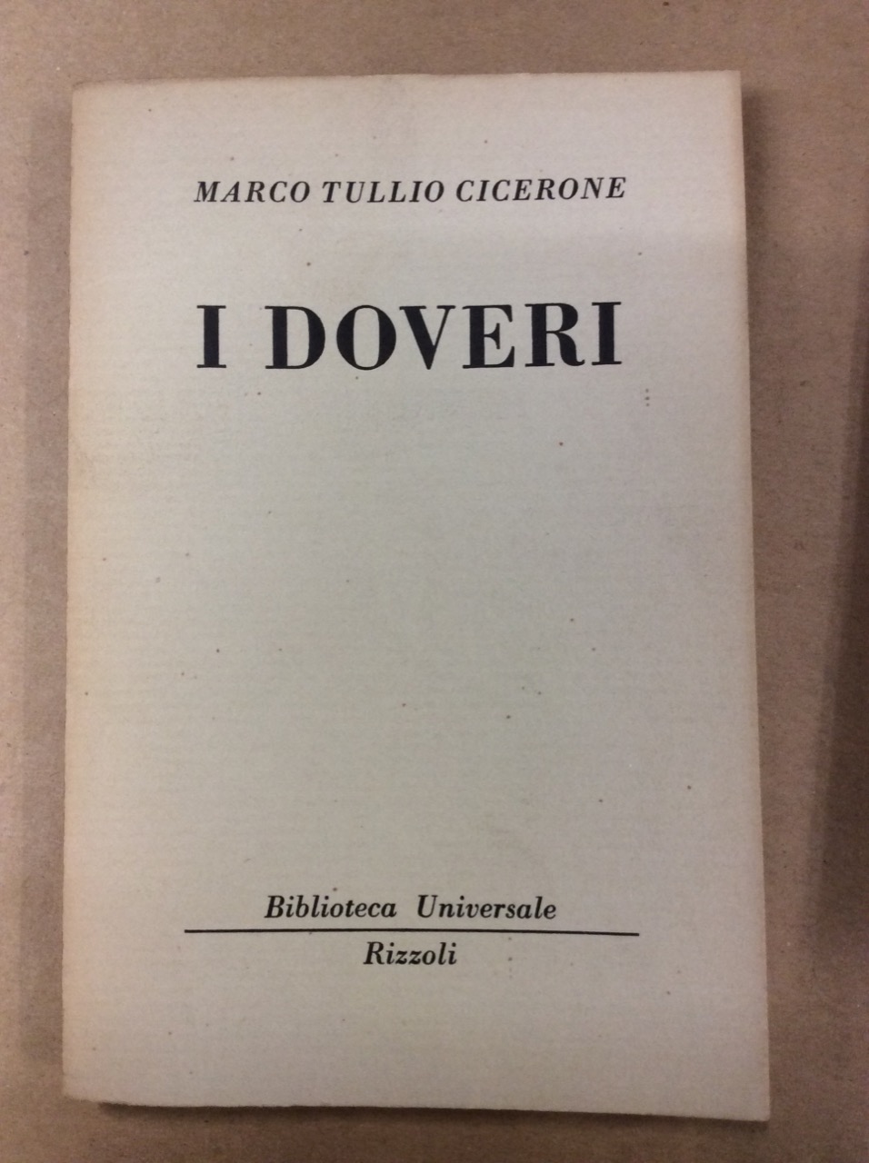 I DOVERI.
