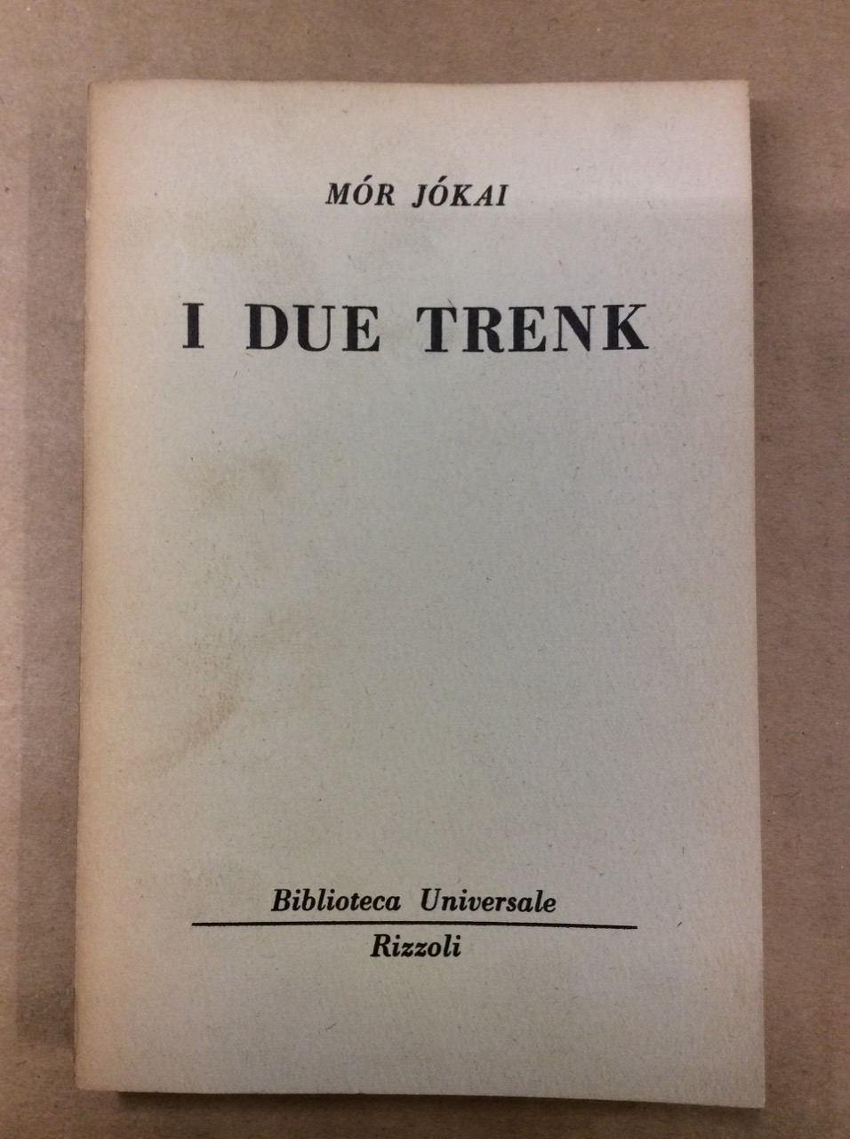 I DUE TRENK.
