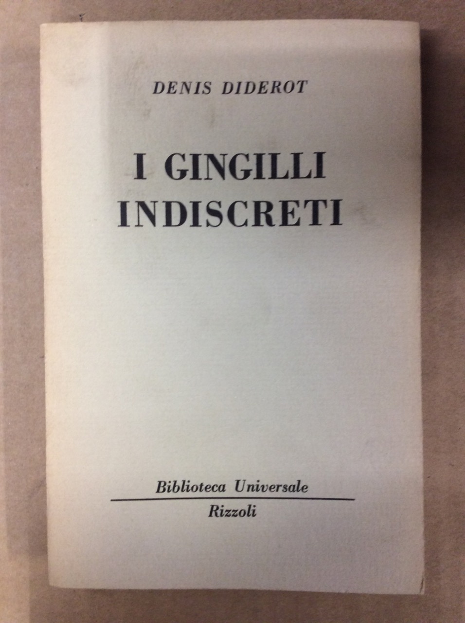 I GINGILLI INDISCRETI.