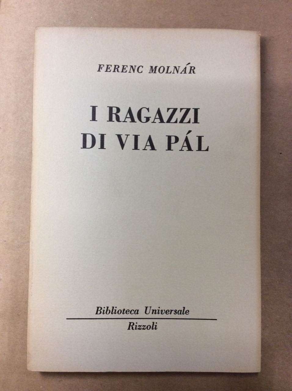 I RAGAZZI DI VIA PAL.