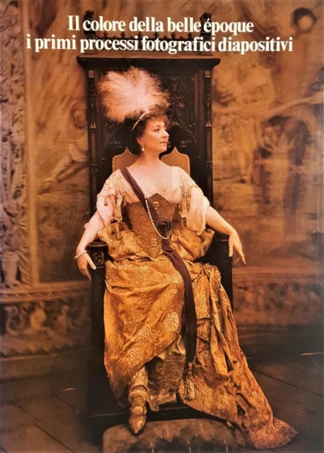 IL COLORE DELLA BELLE EPOQUE, I PRIMI PROCESSI FOTOGRAFICI DIAPOSITIVI.