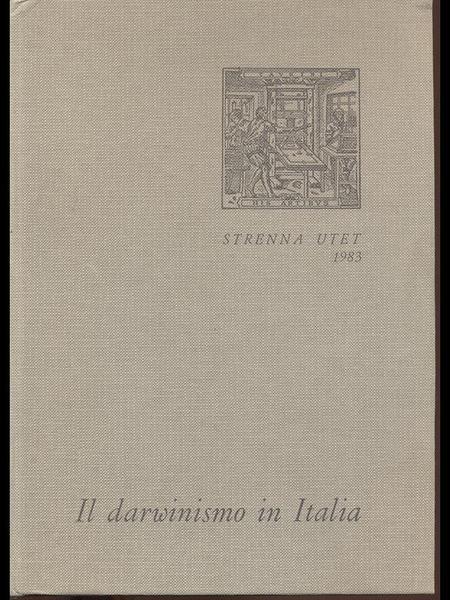 IL DARWINISMO IN ITALIA. - Testi di Filippo De Filippi, …