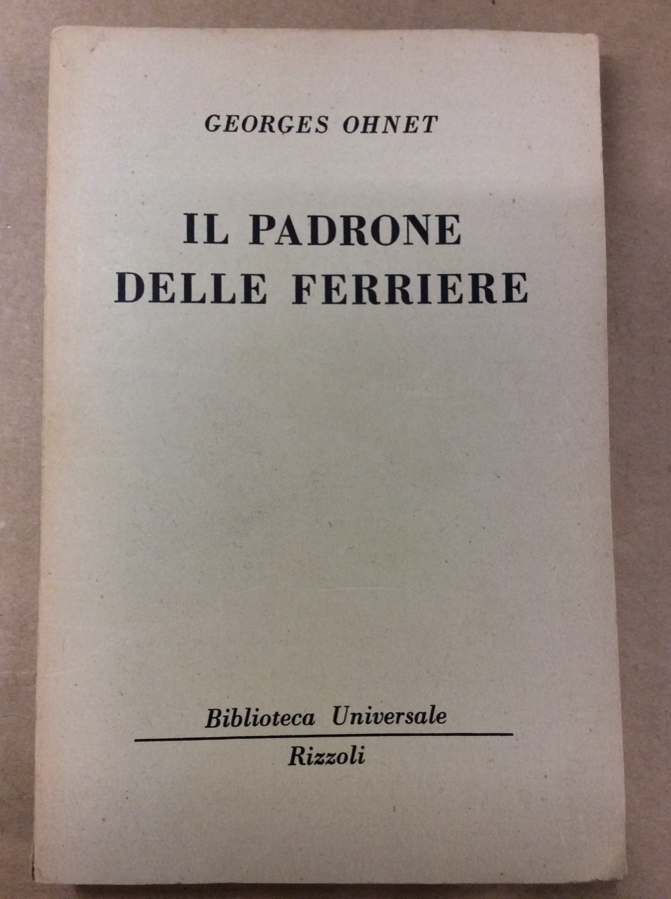 IL PADRONE DELLE FERRIERE.