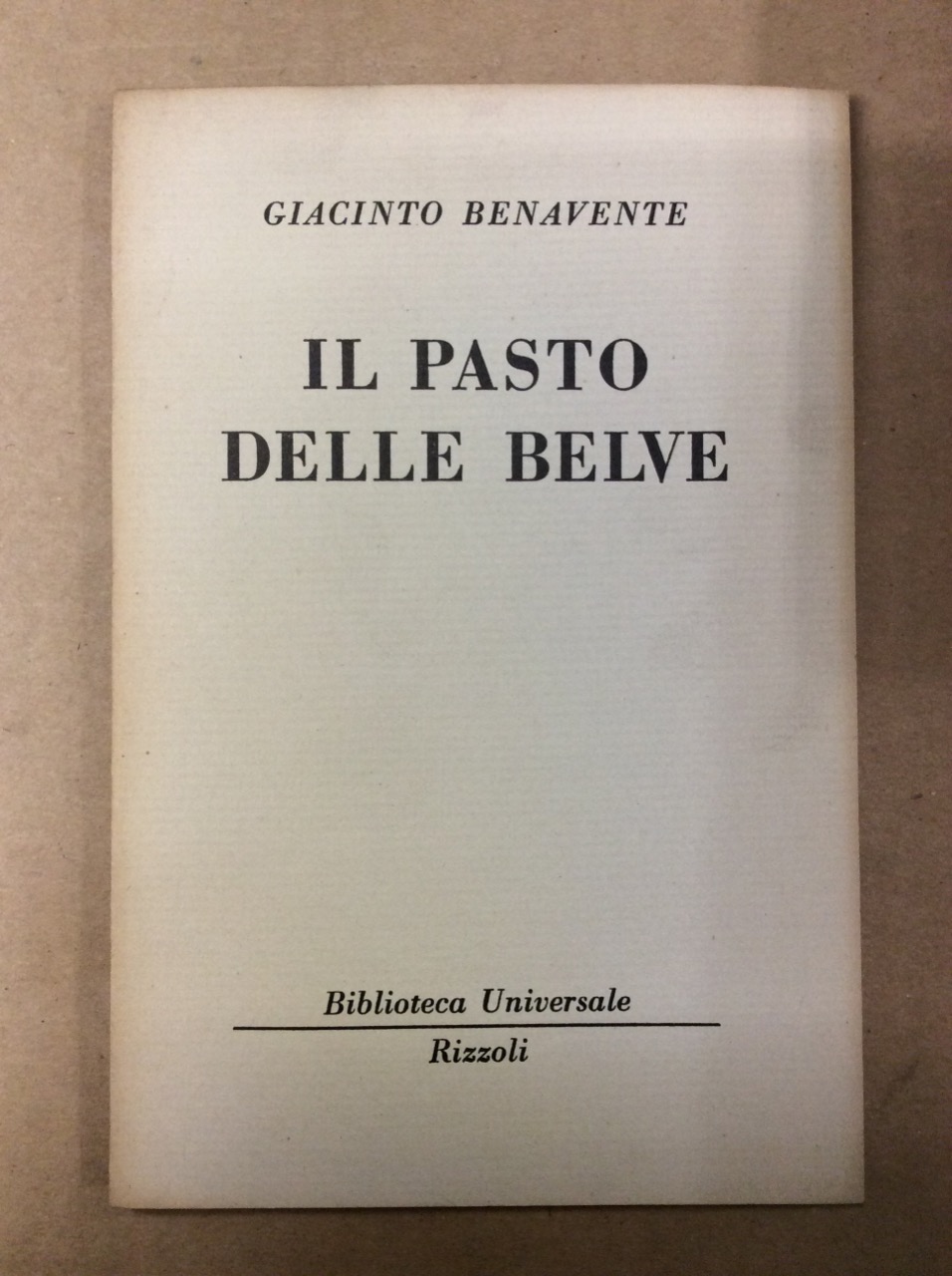 IL PASTO DELLE BELVE.
