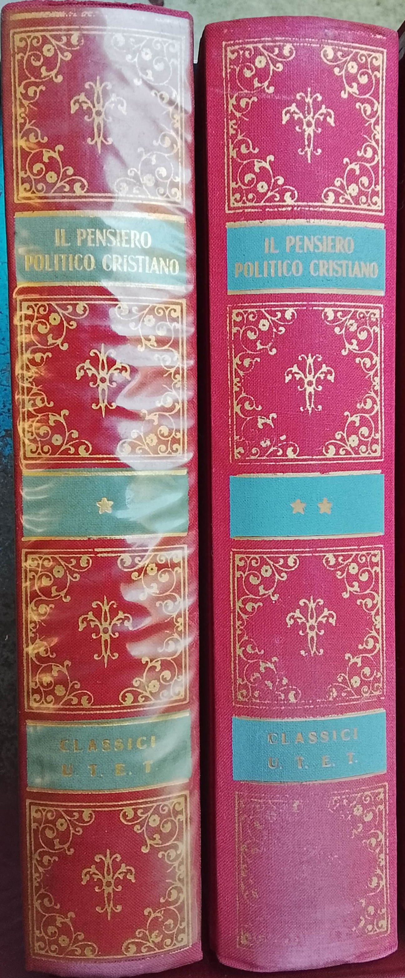 IL PENSIERO POLITICO CRISTIANO. 2 Volumi. - A cura di …