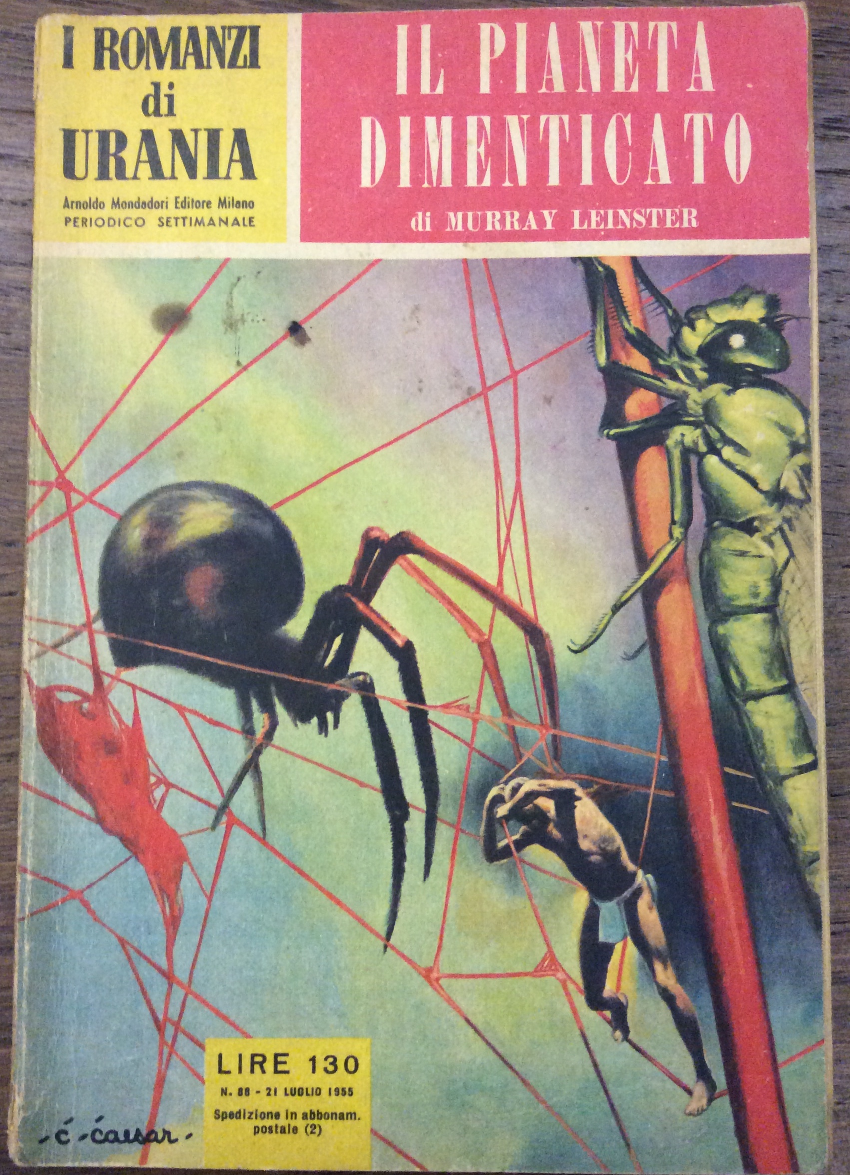 IL PIANETA DIMENTICATO. - I Romanzi di Urania - N. …
